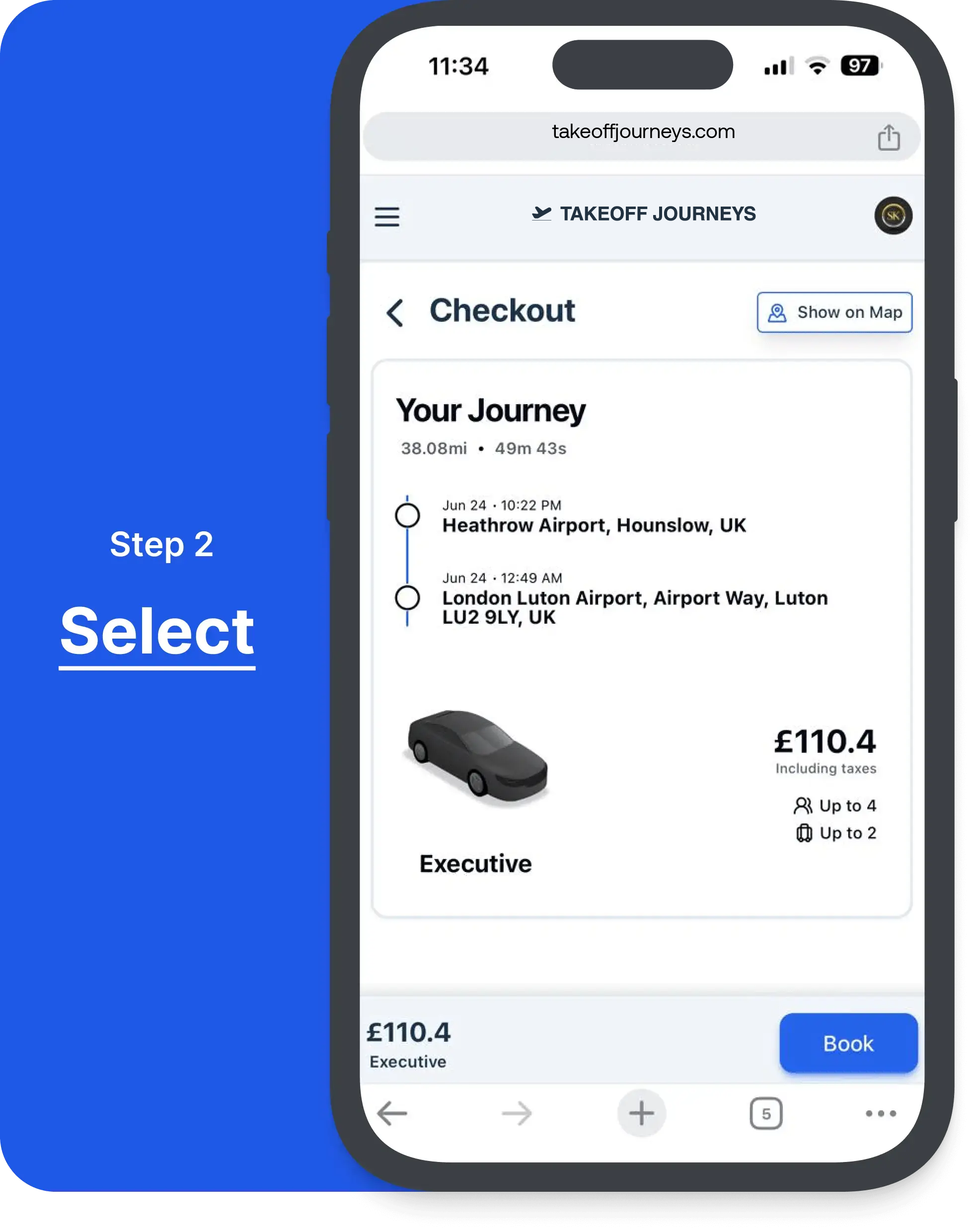 Step 2 – Select